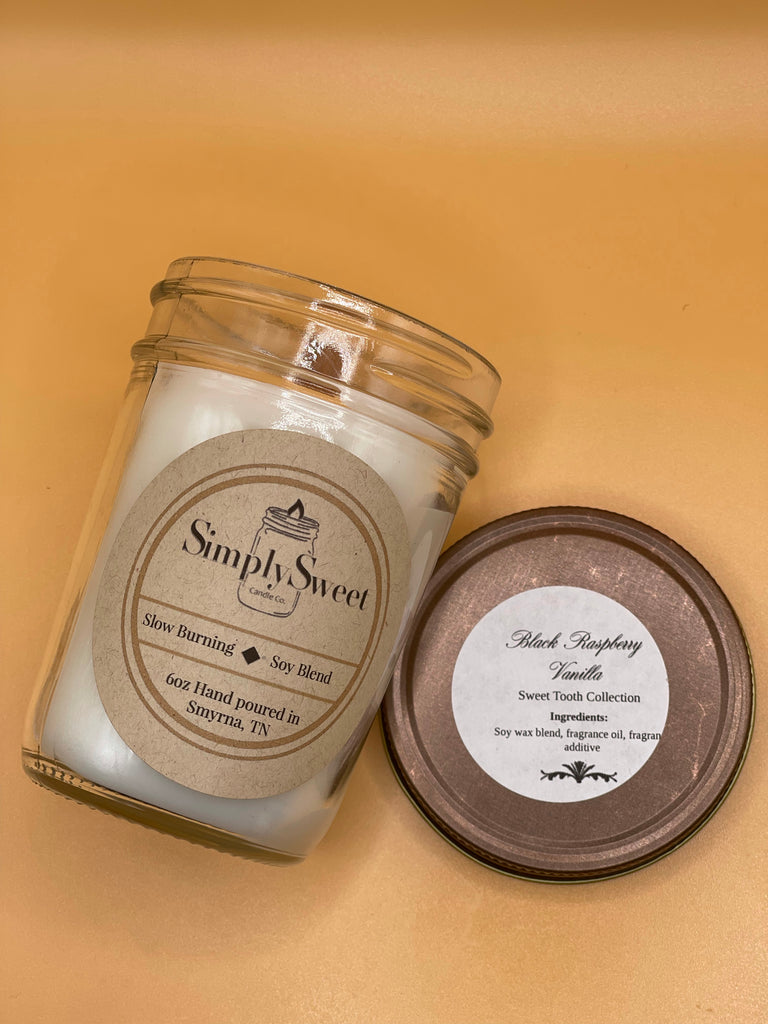 Black Raspberry and Vanilla - Simply Sweet Candle Co.